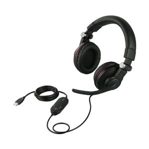 バッファロー(サプライ) ゲーミングヘッドセット 両耳ヘッドバンド式 5.1chサラウンドシステム ブラック BSHSUH05BK 商品画像