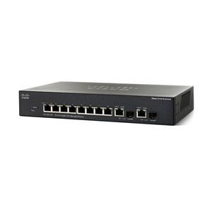 【訳あり・在庫処分】Cisco Systems（Small Business） （SRW2008-K9-JP） SG300-10-JP 8ポート 10／100／1000 ギガビットスイッチ SG300-10-JP