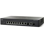 【訳あり・在庫処分】Cisco Systems（Small Business） （SRW2008-K9-JP） SG300-10-JP 8ポート 10／100／1000 ギガビットスイッチ SG300-10-JP