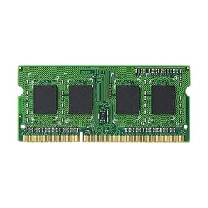 ELECOM（エレコム） RoHS対応 DDR3-1600（PC3-12800） 204pinS.O.DIMMメモリモジュール／2GB EV1600-N2G／RO - 拡大画像
