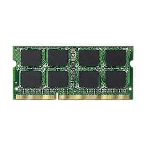 ELECOM（エレコム） RoHS対応 DDR3-1600（PC3-12800） 204pinS.O.DIMMメモリモジュール／4GB EV1600-N4G／RO - 拡大画像