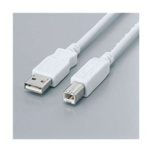 フェライトコア内蔵USB2.0対応ケーブル(ABタイプ) 商品画像