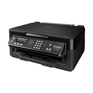 エプソン A4カラービジネスインクジェット複合機／カラー18PPM／モノクロ34PPM／無線LAN／FAX付 PX-505F - 拡大画像