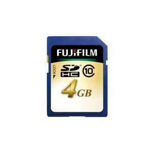 富士フィルム（FUJI） SDHCカード 4GB SDHC-004G-C10 - 拡大画像