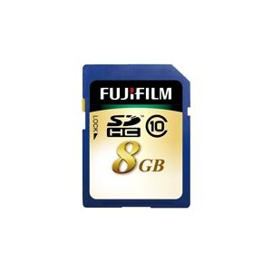富士フィルム（FUJI） SDHCカード 8GB SDHC-008G-C10 - 拡大画像
