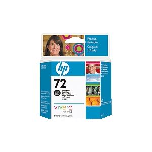 HP HP72 インクカートリッジ フォトブラック（69ml） C9397A - 拡大画像