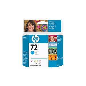 HP HP72 インクカートリッジ シアン（69ml） C9398A - 拡大画像
