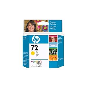 HP HP72 インクカートリッジ イエロー（69ml） C9400A - 拡大画像