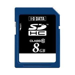 アイ・オー・データ機器 スピードクラス10対応SDHCメモリーカード 8GB SDH-T8G - 拡大画像