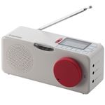 Logitec 緊急地震速報・緊急警報放送対応 AM／FM対応ラジオ LRT-ER100