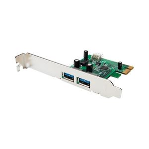 PCI Express x1用 USB3.0&2.0 増設インターフェースボード2ポート搭載モデル - 拡大画像
