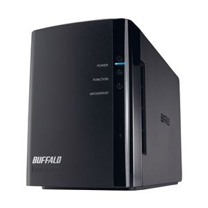 バッファロー リンクステーション RAID機能搭載 ネットワーク対応HDD 1TB LS-WX1.0TL／R1J - 拡大画像