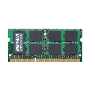 バッファロー D3N1333-4G相当 法人向け（白箱）6年保証 PC3-10600 DDR3 S.O.DIMM4GB MV-D3N1333-4G - 拡大画像