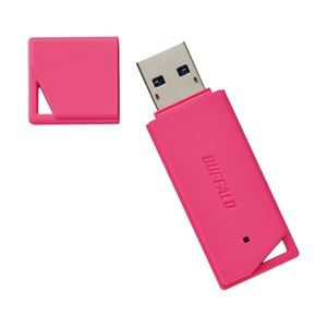 バッファロー USB3.0対応 USBメモリー バリューモデル 8GB ピンク RUF3-K8GA-PK - 拡大画像