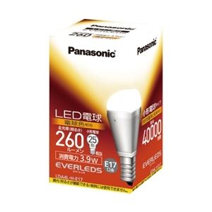 Panasonic(パナソニック) LED電球 3.9W （電球色相当） LDA4LHE17