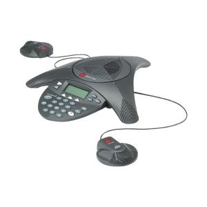 Polycom PPSS-2／電話会議システム SoundStation2EX（拡張マイク接続可能モデル※マイク別売り） 2200-16200-002 - 拡大画像