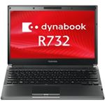 東芝 dynabook R732／H：i5-3340M／4G／500G_HDD／ODD無／7ProDG／Office無 PR732HAF43BA71