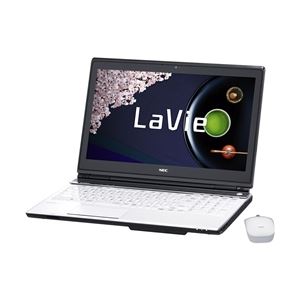 NEC LaVie L - LL750／RSW クリスタルホワイト PC-LL750RSW - 拡大画像