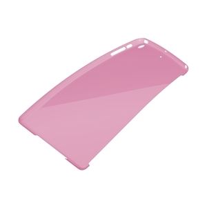 バッファロー（サプライ） iPad Air用 らくらくハードケース 液晶保護フィルム付 ピンク BSIPD13HPK - 拡大画像
