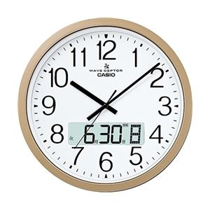 カシオ計算機(CASIO) 電波壁掛け時計 オフィス向け大型タイプ プログラム時報付き IC-4100J-9JF 商品写真