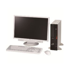 FUJITSU ESPRIMO D551／GX （CelronG1610／2G／500G／Sマルチ／Win7Pro／Of Psnl2013／5Y当訪） FMVD0503BP - 拡大画像