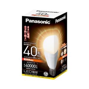 Panasonic(パナソニック)（家電） LED電球 6.6W （電球色相当） LDA7LGZ40W