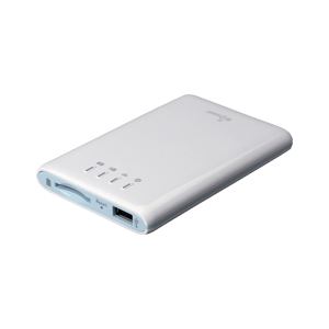 ラトックシステム Wi-Fi SDカードリーダー（スマホ充電機能付） REX-WIFISD1