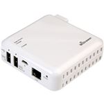 ラトックシステム Wi-Fi USBリーダー（スマホ・タブレット充電機能付） ホワイト REX-WIFIUSB2