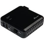 ラトックシステム Wi-Fi USBリーダー（スマホ・タブレット充電機能付） ブラック REX-WIFIUSB2-BK