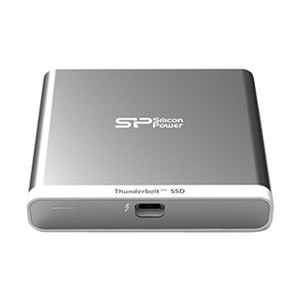 シリコンパワー ThunderboltポータブルSSD T11 120GB ケーブル付属 SP120GBTSDT11013 - 拡大画像