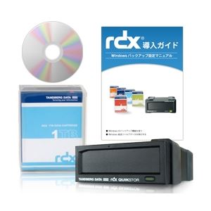 Tandberg Data RDXバリューパック（USB3.0ドライブ、1TBカートリッジ付） RDX1000DS