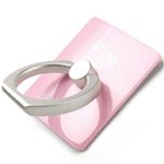 ユニーク iRing お洒落でスタイリッシュなスマホリング ピンク UMS-IR01PI