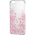 ELECOM（エレコム） iPhone 6用シェルカバー／女子柄／液晶保護フィルム付／フラワーシルエット PM-A14PVG02