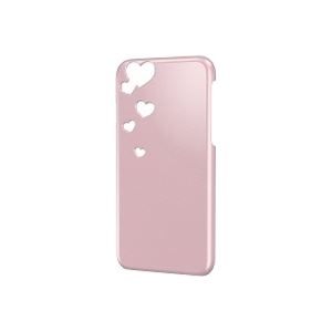 ELECOM（エレコム） iPhone 6用シェルカバー／女子柄（パンチング）／液晶保護フィルム付／ライトピンク PM-A14PVPG02