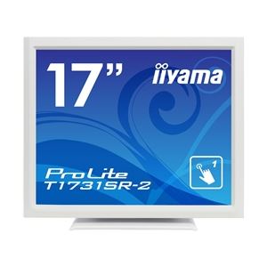 iiyama 17型液晶ディスプレイ ProLiteT1731SR-W2(抵抗膜方式タッチパネル、ホワイト) T1731SR-W2 商品写真1