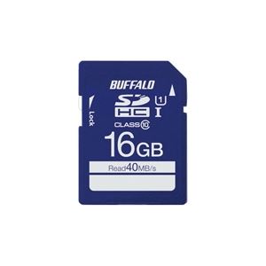 バッファロー UHS-I Class1 SDHCカード 16GB RSDC-016GU1S 商品画像