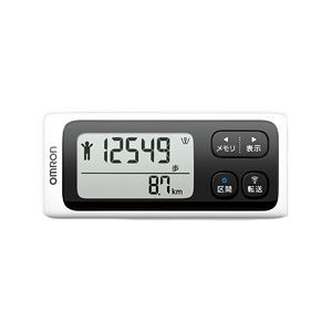 オムロン（家電） 歩数計 WellnessLINK対応 （ホワイト） HJ-205IT-W