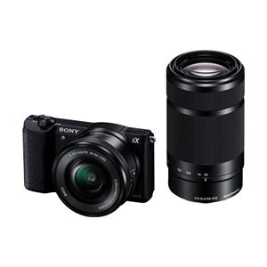 SONY デジタル一眼カメラ α5100 ダブルズームレンズキット ブラック ILCE-5100Y／B