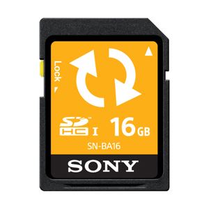 SONY（ソニー） SDHCメモリーカード 16GB （バックアップ機能付） SN-BA16 F