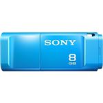 SONY（ソニー） USB3.0対応 スマートキャップ付きUSBメモリー 8GB ブルー USM8X L