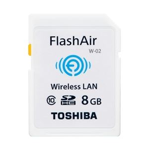 東芝（家電） 無線LAN搭載SDHCメモリカード FlashAir 8GB SD-WC008G
