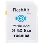 東芝（家電） 無線LAN搭載SDHCメモリカード FlashAir 8GB SD-WC008G