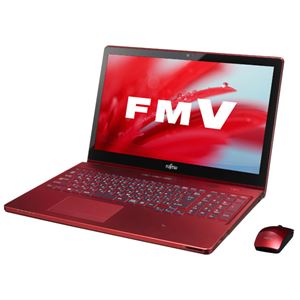 富士通（FUJITSU） LIFEBOOK AH77／S ガーネットレッド FMVA77SR