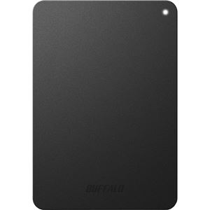 バッファロー ミニステーション ターボPC EX2 Plus対応 耐衝撃＆USB3.0ポータブルHDD1TB ブラック HD-PNF1.0U3-BBC