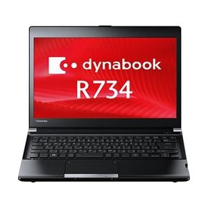 東芝 dynabook R734／M：i5-4310M／4G／320G_HDD／ドライブ無／7ProDG／Office無 PR734MAA137AD71