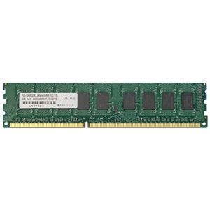 アドテック サーバー用 DDR3 1333／PC3-10600 Unbuffered DIMM 2GBECC ADS10600D-E2G - 拡大画像