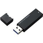 エレコム セキュリティソフト対応 シンプルUSB3.0メモリ／4GB／ブラック MF-MSU3A04GBK