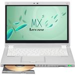 パナソニック Let's note MX3店頭（Corei5-4210U／SSD128G／SMD／W8.1_64／12.5FHD／シルバー） CF-MX3DDFJR