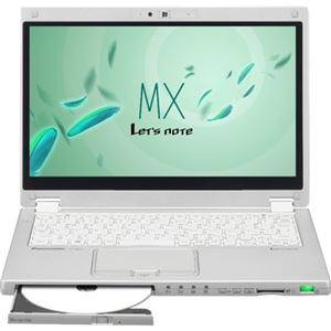 パナソニック Let's note MX3店頭（Corei7-4510U／SSD256G／BD／W8.1P64／12.5FHD／シルバー／OFHBPre） CF-MX3ZDYBR