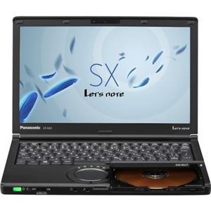 パナソニック Let's note SX3店頭（Corei7-4510U／SSD256G／SMD／W8.1P64／12.1HD+／ブラック／OFHBPre） CF-SX3ZDYBR